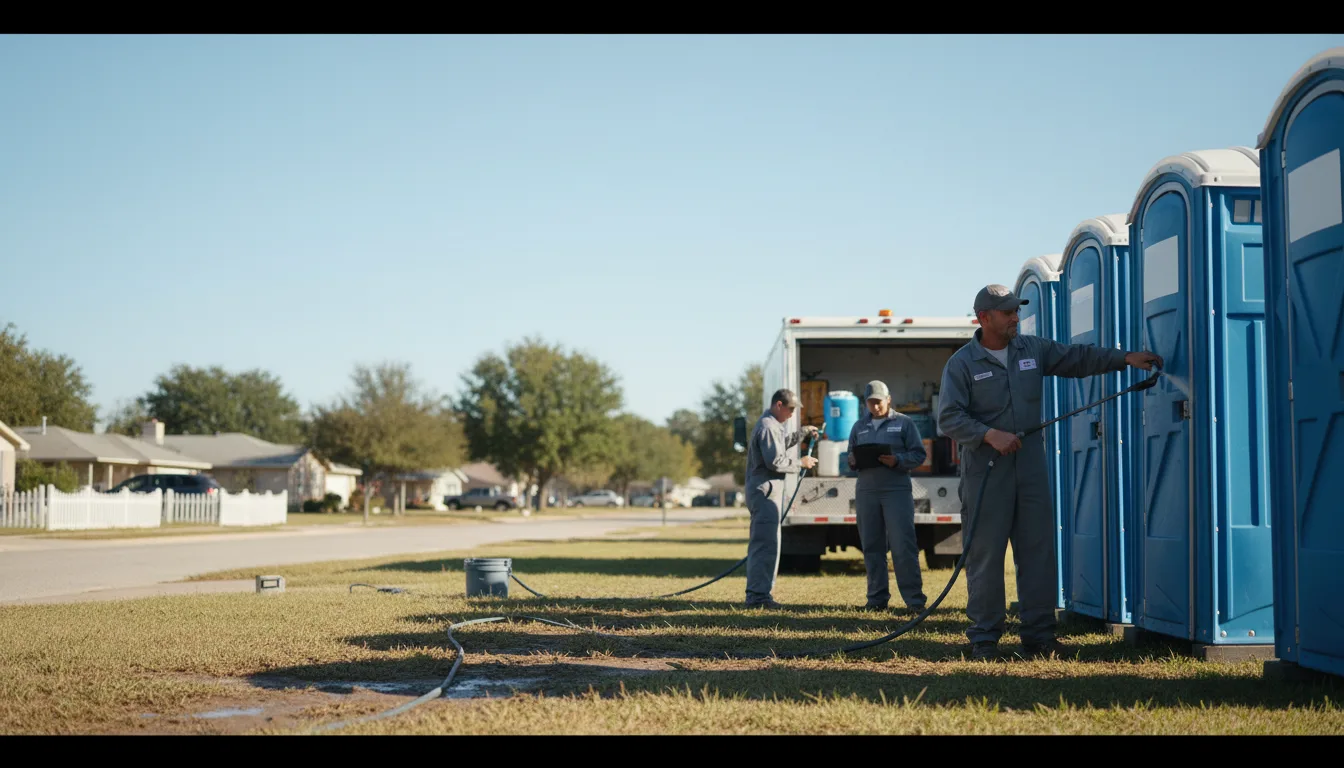 Long-Term Portable Toilet Rental in Fairfield, IL near me